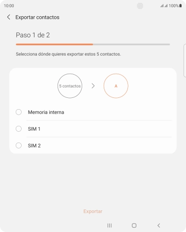 Pulsa la tarjeta SIM deseada. Pulsa la tarjeta SIM deseada.