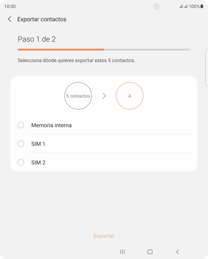 Pulsa la tarjeta SIM deseada. Pulsa la tarjeta SIM deseada.