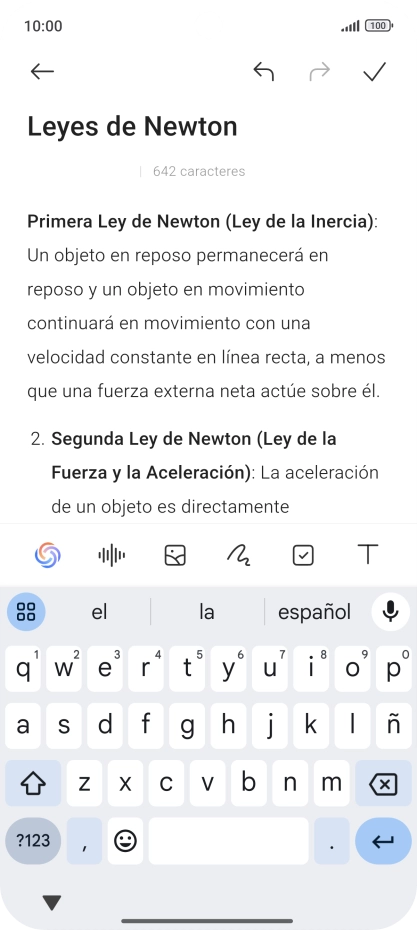 Pulsa el icono de AI. Pulsa el icono de AI.
