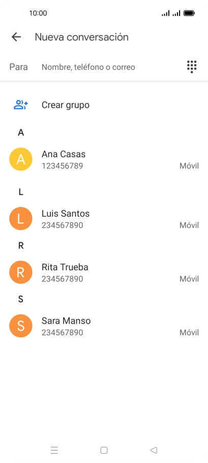 Pulsa en el campo junto a Pulsa en el campo junto a