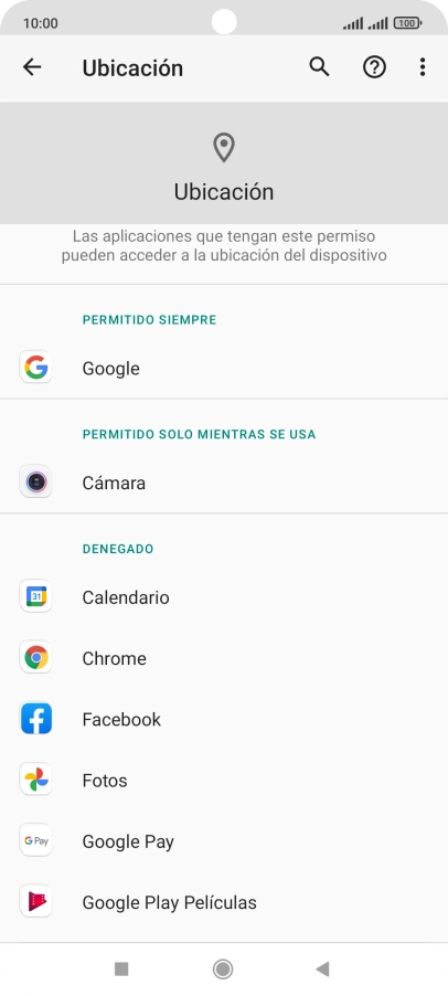 Pulsa la app deseada. Pulsa la app deseada.