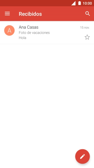 Desliza el dedo hacia la derecha desde la parte izquierda de la pantalla. Desliza el dedo hacia la derecha desde la parte izquierda de la pantalla.