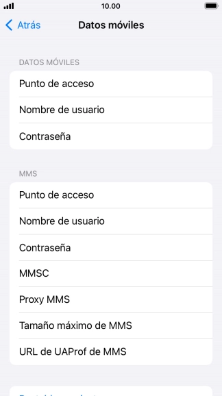 Pulsa Punto de acceso e introduce airtelwap.es. Pulsa Punto de acceso e introduce airtelwap.es.