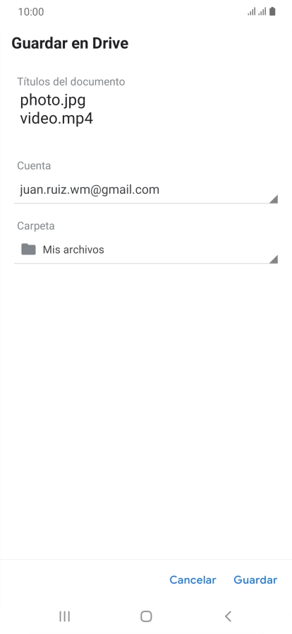 Pulsa Guardar. Pulsa Guardar.