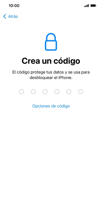 Pulsa Opciones de código. Pulsa Opciones de código.