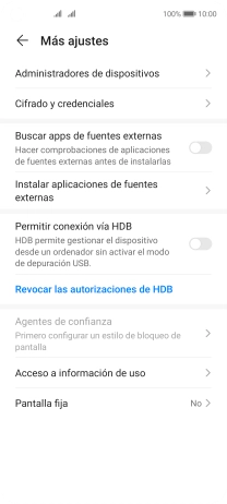 Pulsa Cifrado y credenciales. Pulsa Cifrado y credenciales.