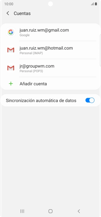 Pulsa el indicador junto a Pulsa el indicador junto a