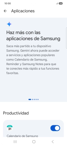 Pulsa el indicador junto a la extensión deseada para activar la función. Pulsa el indicador junto a la extensión deseada para activar la función.