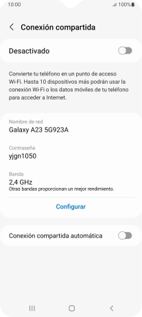 Pulsa Configurar. Pulsa Configurar.