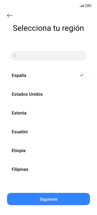 Pulsa el país o el área deseados. Pulsa el país o el área deseados.