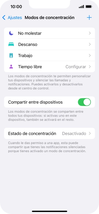 Pulsa No molestar. Pulsa No molestar.