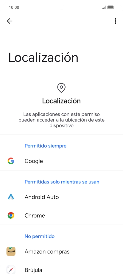 Pulsa la app deseada. Pulsa la app deseada.