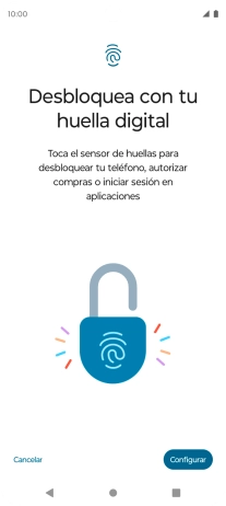 Pulsa Configurar. Pulsa Configurar.