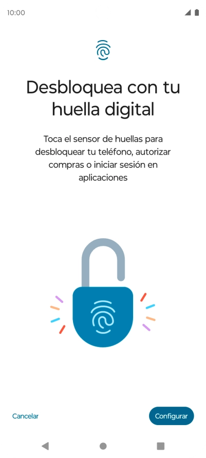 Pulsa Configurar. Pulsa Configurar.