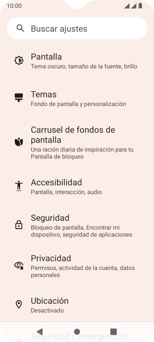 Pulsa Seguridad. Pulsa Seguridad.