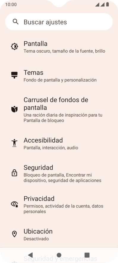 Pulsa Seguridad. Pulsa Seguridad.