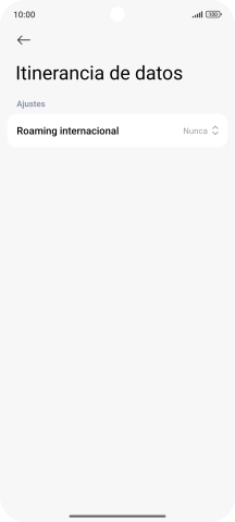 Pulsa la lista desplegable junto a Pulsa la lista desplegable junto a