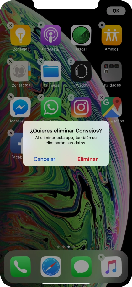 Pulsa Eliminar. Pulsa Eliminar.