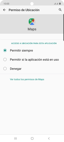 Pulsa el ajuste deseado. Pulsa el ajuste deseado.