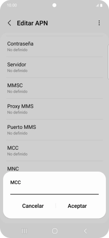 Introduce 214 y pulsa Aceptar. Introduce 214 y pulsa Aceptar.