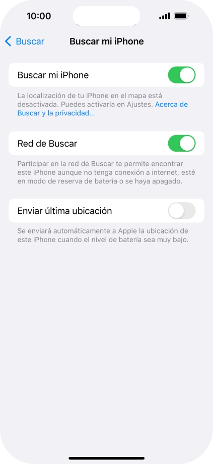 Pulsa el indicador junto a Pulsa el indicador junto a