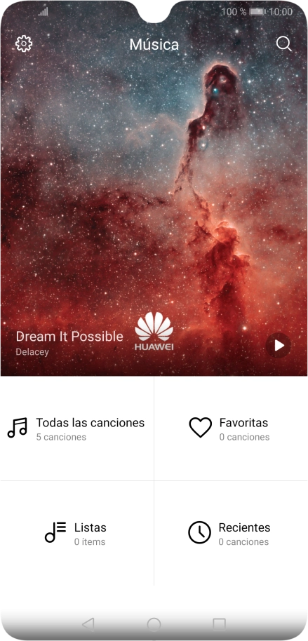 Pulsa Todas las canciones. Pulsa Todas las canciones.