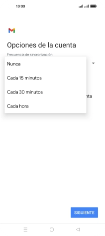 Pulsa el ajuste deseado. Pulsa el ajuste deseado.