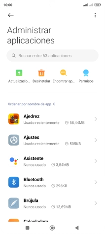 Pulsa la app deseada. Pulsa la app deseada.
