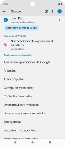 Pulsa Encontrar mi dispositivo. Pulsa Encontrar mi dispositivo.