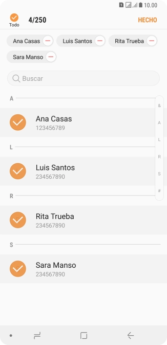 Pulsa HECHO. Pulsa HECHO.