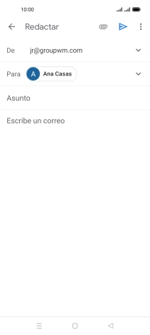 Pulsa Asunto e introduce el asunto deseado. Pulsa Asunto e introduce el asunto deseado.