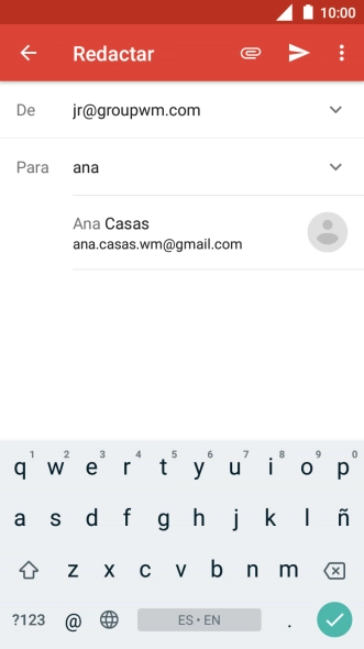 Pulsa el contacto deseado. Pulsa el contacto deseado.