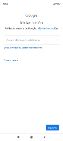 Si no tienes una cuenta de Google, pulsa Crear cuenta y sigue las indicaciones de la pantalla para ver cómo crear una cuenta nueva. Si no tienes una cuenta de Google, pulsa Crear cuenta y sigue las indicaciones de la pantalla para ver cómo crear una cuenta nueva.