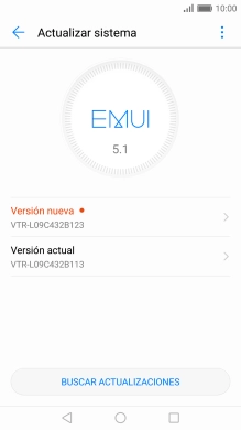 Pulsa BUSCAR ACTUALIZACIONES. Si hay una versión de software nueva disponible, aparecerá ahora en la pantalla. Sigue las indicaciones de la pantalla para actualizar el software del teléfono. Pulsa BUSCAR ACTUALIZACIONES. Si hay una versión de software nueva disponible, aparecerá ahora en la pantalla. Sigue las indicaciones de la pantalla para actualizar el software del teléfono.