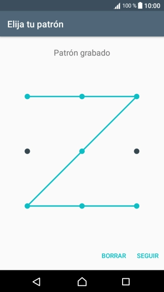 Pulsa SEGUIR. Pulsa SEGUIR.