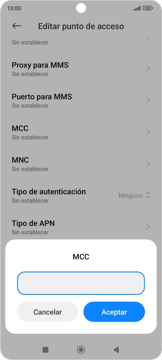 Introduce 214 y pulsa Aceptar. Introduce 214 y pulsa Aceptar.