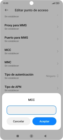 Introduce 214 y pulsa Aceptar. Introduce 214 y pulsa Aceptar.
