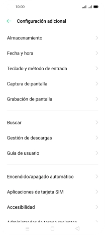 Pulsa Fecha y hora. Pulsa Fecha y hora.