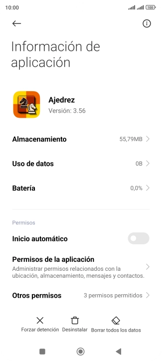 Pulsa la tecla de inicio para terminar y regresar a la pantalla de inicio. Pulsa la tecla de inicio para terminar y regresar a la pantalla de inicio.