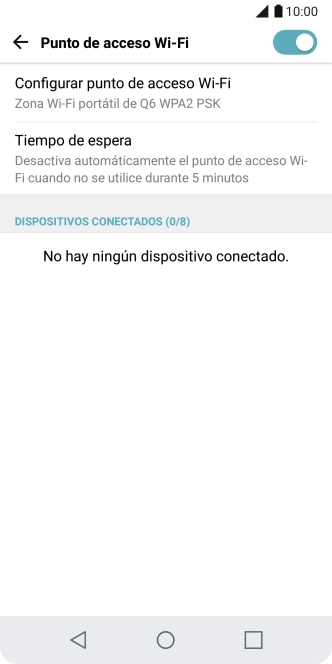 Pulsa la tecla de inicio para terminar y regresar a la pantalla de inicio. Pulsa la tecla de inicio para terminar y regresar a la pantalla de inicio.