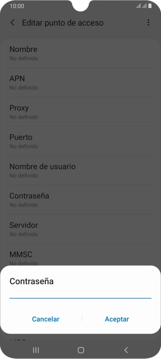 Introduce wap125 y pulsa Aceptar. Introduce wap125 y pulsa Aceptar.