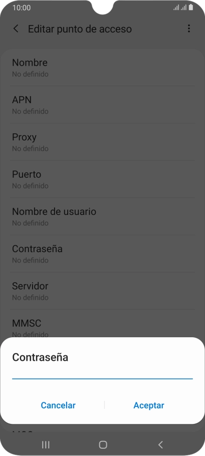 Introduce wap125 y pulsa Aceptar. Introduce wap125 y pulsa Aceptar.