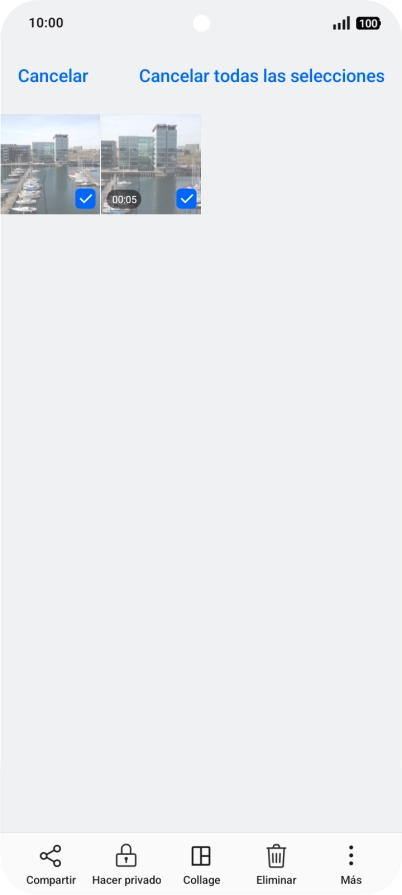 Pulsa Compartir. Pulsa Compartir.