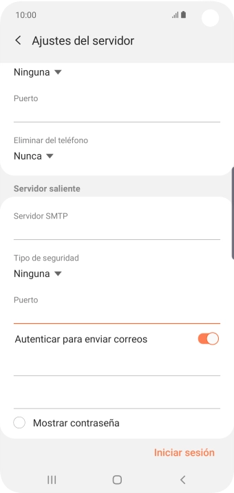 Pulsa el indicador junto a Pulsa el indicador junto a