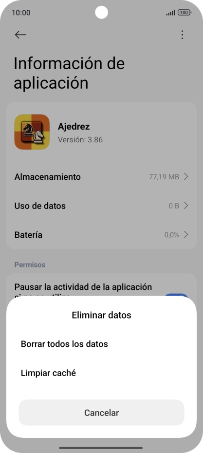 Pulsa Limpiar caché. Pulsa Limpiar caché.