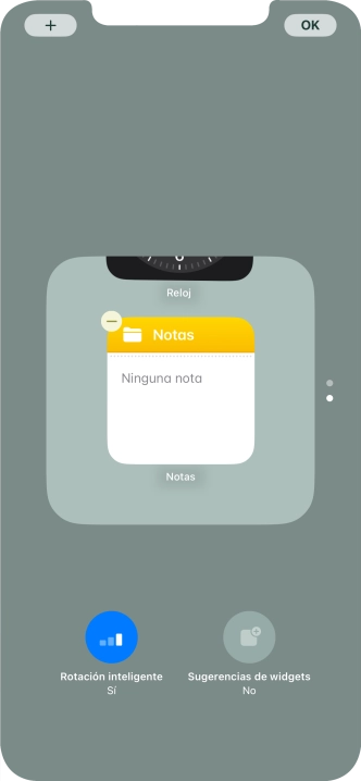 Pulsa Rotación inteligente para activar o desactivar la función. Pulsa Rotación inteligente para activar o desactivar la función.