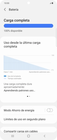 Pulsa Modo Ahorro de energía. Pulsa Modo Ahorro de energía.