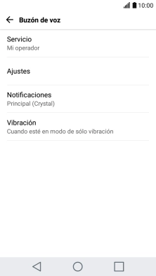 Pulsa Ajustes. Pulsa Ajustes.