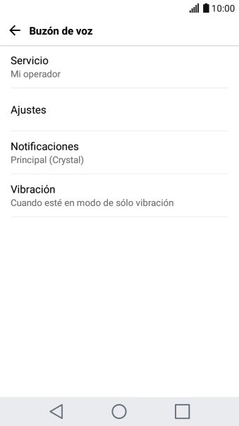 Pulsa Ajustes. Pulsa Ajustes.