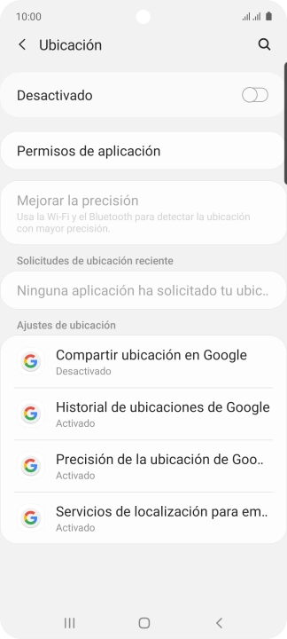 Pulsa el indicador para activar o desactivar la función. Pulsa el indicador para activar o desactivar la función.